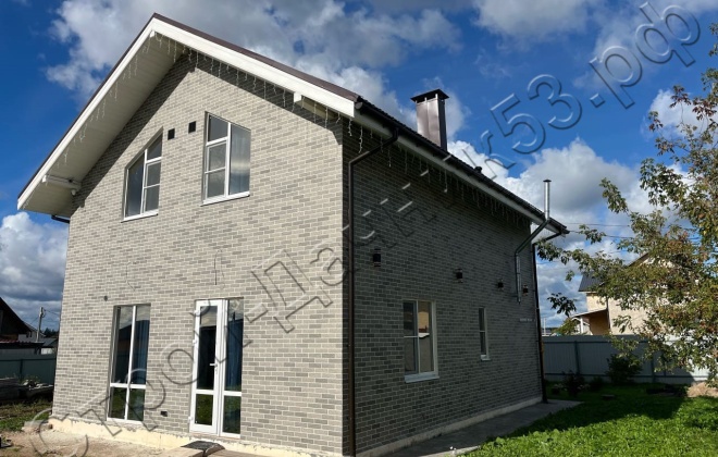 3 Каркасный дом 10х8.0м + 3.0х1.5м , 160 М², Новгородская область, Савинское сельское поселение, деревня Хутынь (6)